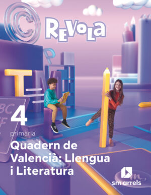 Portada del producto:  Quadern de Valencià: Llengua i Literatura. 4 Primaria. Revola