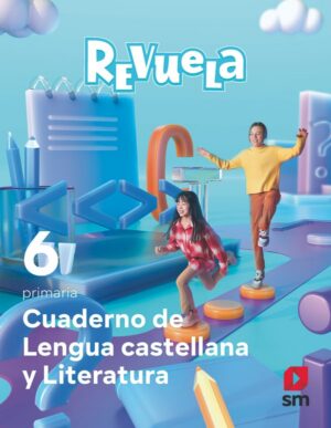 Portada del producto:  Cuaderno de Lengua Castellana y Literatura. 6 Primaria. Revuela