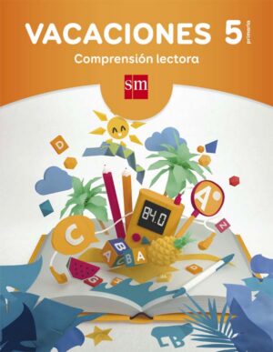 Portada del producto:  Vacaciones: comprensión lectora. 5 Educación Primaria