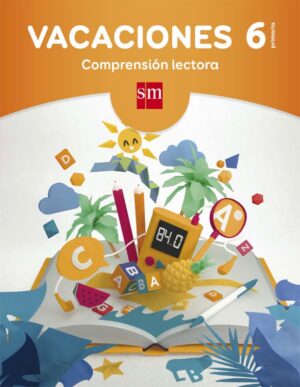 Portada del producto:  Vacaciones: comprensión lectora. 6 Educación Primaria