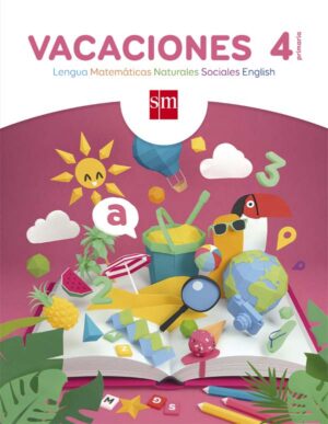 Portada del producto:  Vacaciones. 4 Primaria