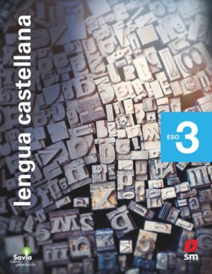 Portada del producto:  SD Alumno. Lengua castellana. 3 ESO. Savia Nueva Generación