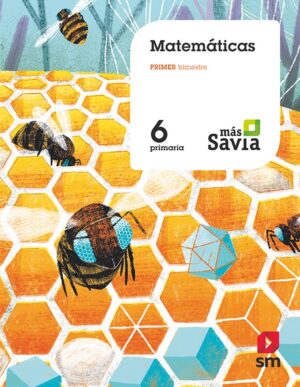 Portada del producto:  SD Alumno. Matemáticas. 6 Primaria. Más Savia