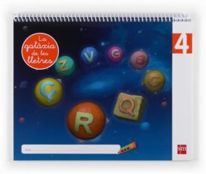Portada del producto:  Lectoescriptura. Nivell 4. La galàxia de les lletres