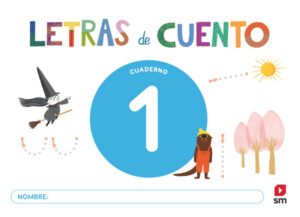 Portada del producto:  Cuaderno de lectoescritura 1. Letras de cuento