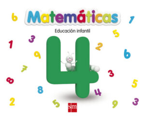 Portada del producto:  Matemáticas 4. Educación Infantil