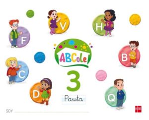 Portada del producto:  Cuaderno de lectoescritura 3, Pauta. ABCole 17