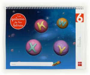 Portada del producto:  Lectoescritura 6, Pauta. La galaxia de las letras