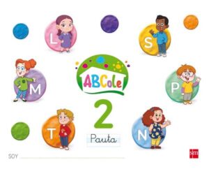 Portada del producto:  Cuaderno de lectoescritura 2, Pauta. ABCole 17