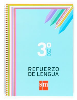 Portada del producto:  Refuerzo de lengua. 3 ESO