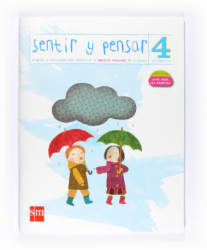 Portada del producto:  Sentir y Pensar. 4 Primaria