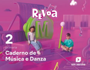 Portada del producto:  Caderno de Música e Danza. 2 Primaria. Revoa