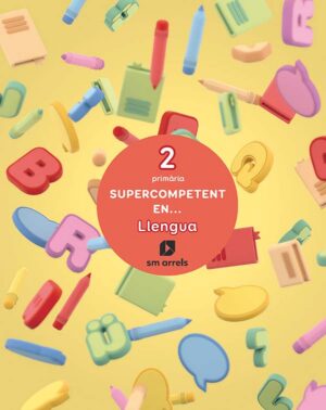 Portada del producto:  Supercompetent en…LLengua. 2 Primària. Arrels