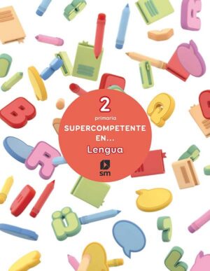 Portada del producto:  Supercompetente en…Lengua. 2 Primaria