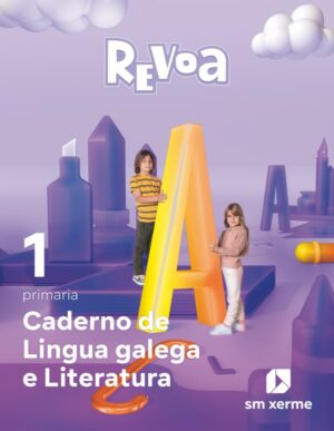 Portada del producto:  Caderno de Lingua. 1 Primaria. Revoa
