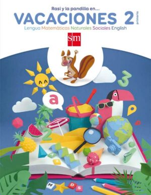 Portada del producto:  Rasi y la pandilla en… vacaciones. 2 Primaria