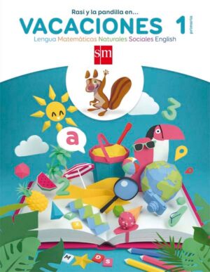 Portada del producto:  Rasi y la pandilla en… vacaciones. 1 Primaria