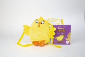 Portada del producto:  Pack mochila El pollo Pepe se va de paseo