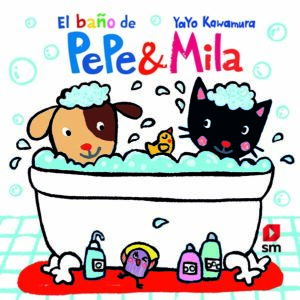 Portada del producto:  Libro de baño de Pepe & Mila