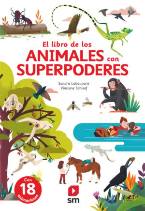 Portada del producto:  El libro de los animales con superpoderes