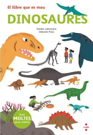 Portada del producto:  El llibre que es mou: dinosaures