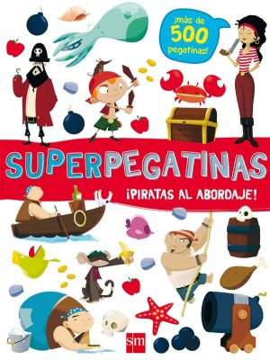 Portada del producto:  Superpegatinas¡ piratas al abordaje!