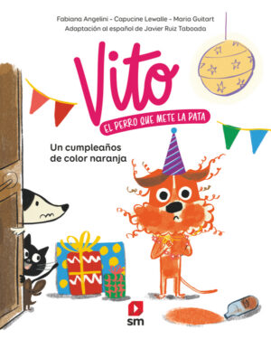Portada del producto:  Un cumpleaños color naranja