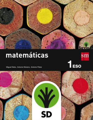 Portada del producto:  SD Alumno. Matemáticas. 1 ESO. Savia