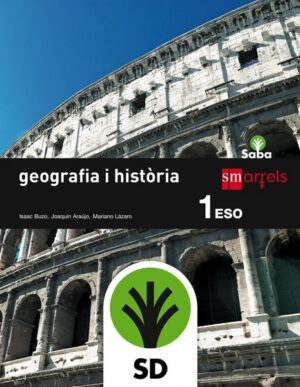 Portada del producto:  SD Alumno. Geografia i història. 1 ESO. Saba