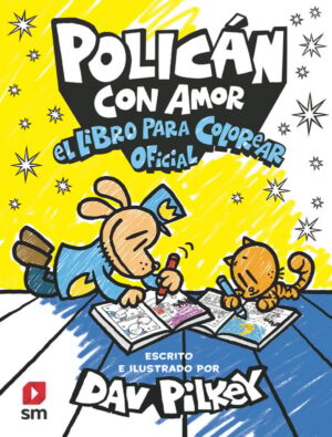 Portada del producto:  Policán con amor: El libro para colorear oficial