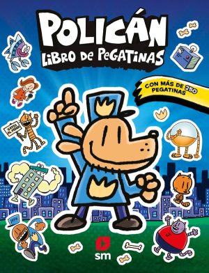 Portada del producto:  Policán: Libro de pegatinas