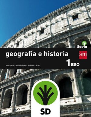 Portada del producto:  SD Alumno. Geografía e historia. 1 ESO. Savia