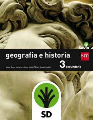 Portada del producto:  SD Alumno. Geografía e historia. 3 ESO. Savia