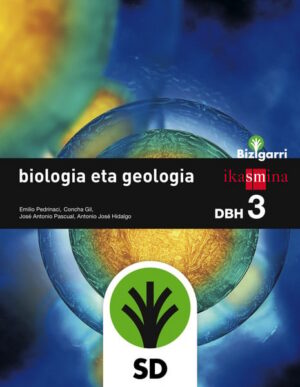 Portada del producto:  SD Alumno. Biologia eta geologia. DBH 3. Bizigarri