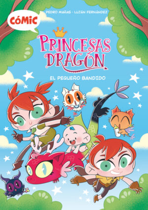 Portada del producto:  Cómic Princesas Dragón 3: El pequeño bandido