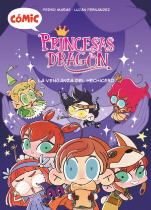 Portada del producto:  Cómic Princesas Dragón 1: La venganza del hechicero