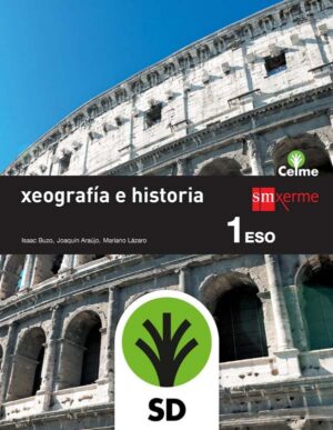 Portada del producto:  SD Alumno. Xeografía e historia. 1 ESO. Celme