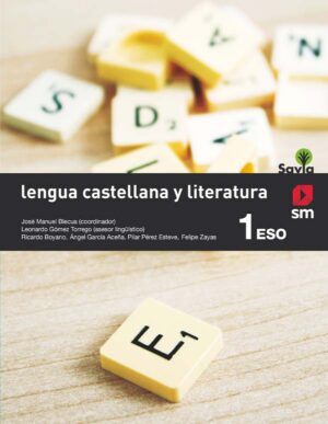 Portada del producto:  SD Alumno. Lengua castellana y literatura. 1 ESO. Savia