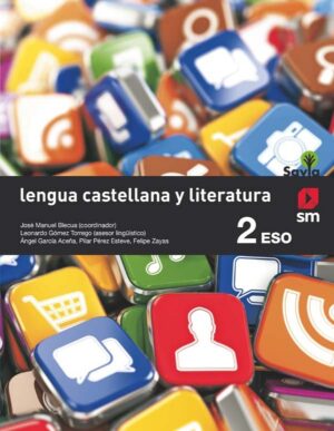 Portada del producto:  SD Alumno. Lengua castellana y literatura. 2 ESO. Savia