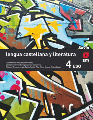 Portada del producto:  SD Alumno. Lengua castellana y literatura. 4 ESO. Savia