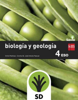 Portada del producto:  SD Alumno. Biología y geología. 4 ESO. Savia