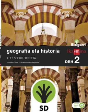 Portada del producto:  SD Alumno. Geografia eta historia. DBH 2. Bizigarri
