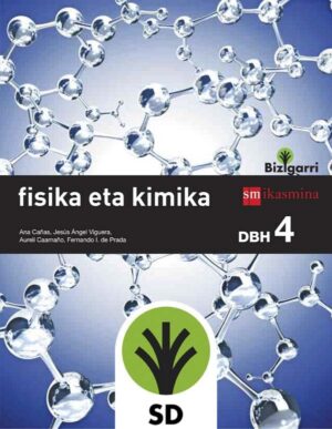 Portada del producto:  SD Alumno. Fisika eta kimika. DBH 4. Bizigarri