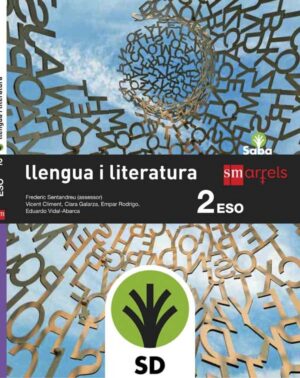 Portada del producto:  SD Alumno. Llengua i literatura. 2 ESO. Saba