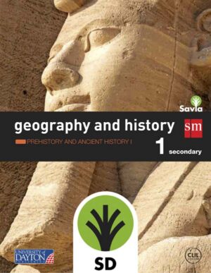 Portada del producto:  SD Alumno. Geography and history. 1 Secondary. Savia