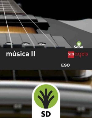 Portada del producto:  SD Alumno. Música II. ESO. Saba