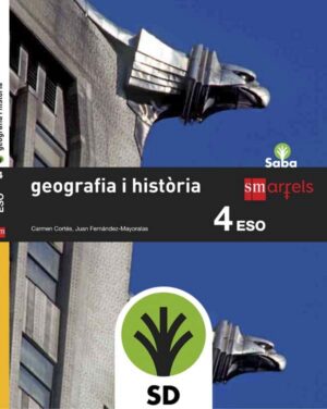 Portada del producto:  SD Alumno. Geografia i història. 4 ESO. Saba
