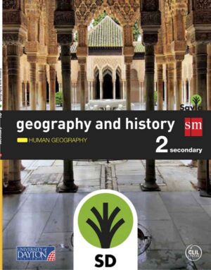Portada del producto:  SD Alumno. Geography and history. 2 Secondary. Savia