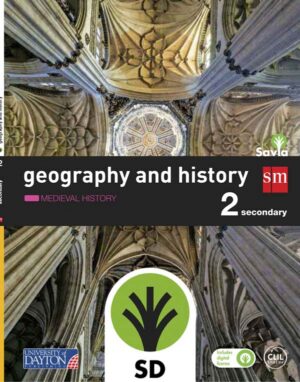 Portada del producto:  SD Alumno. Geography and history. 2 Secondary. Savia