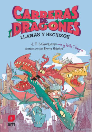 Portada del producto:  Carreras de dragones 1: Llamas y hechizos